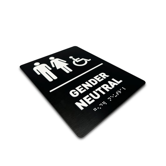 Gender Neutral/Wheelchair - Brushed Black