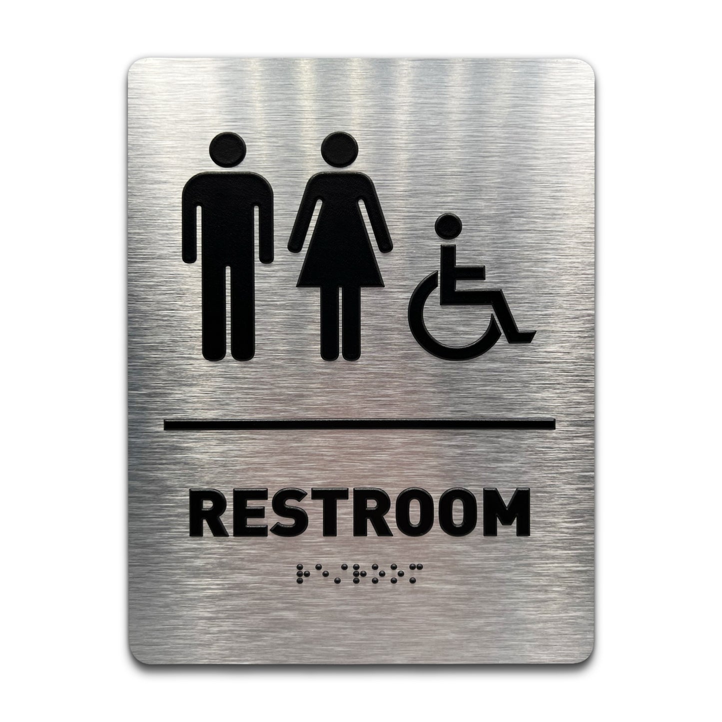 Unisex/Wheelchair - Brushed Aluminum