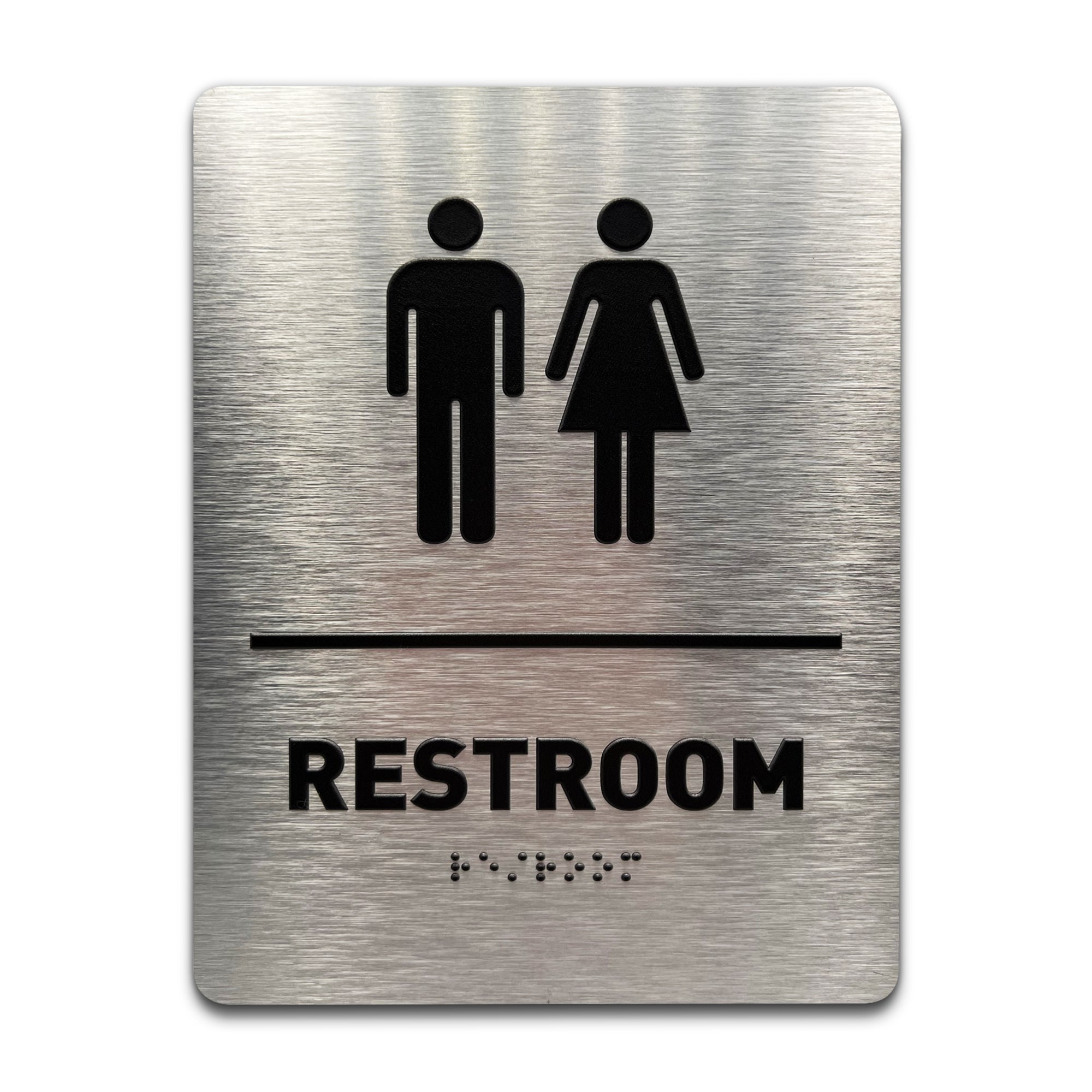 T&R (1 Pack) Stop Slow Sign With Handle, 13 X 13 Inches Double Sided