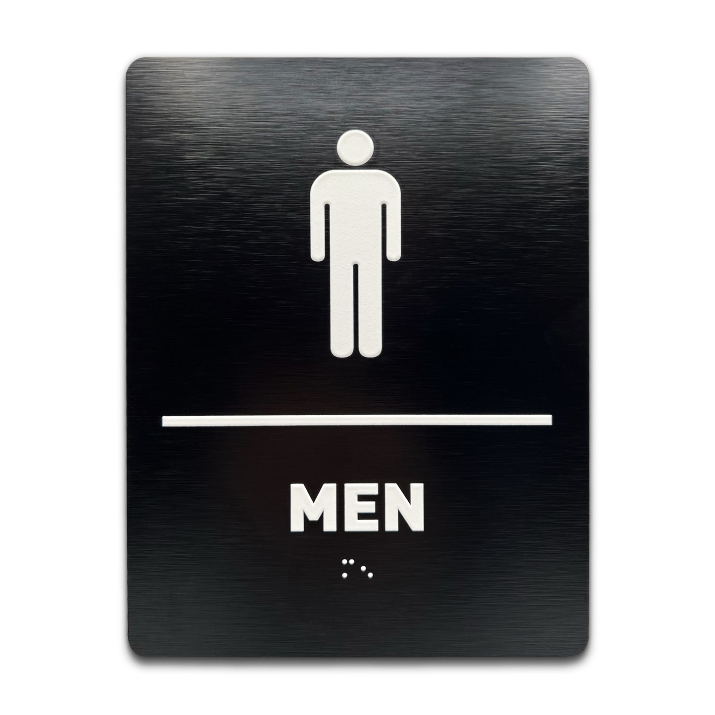 Men - Brushed Black