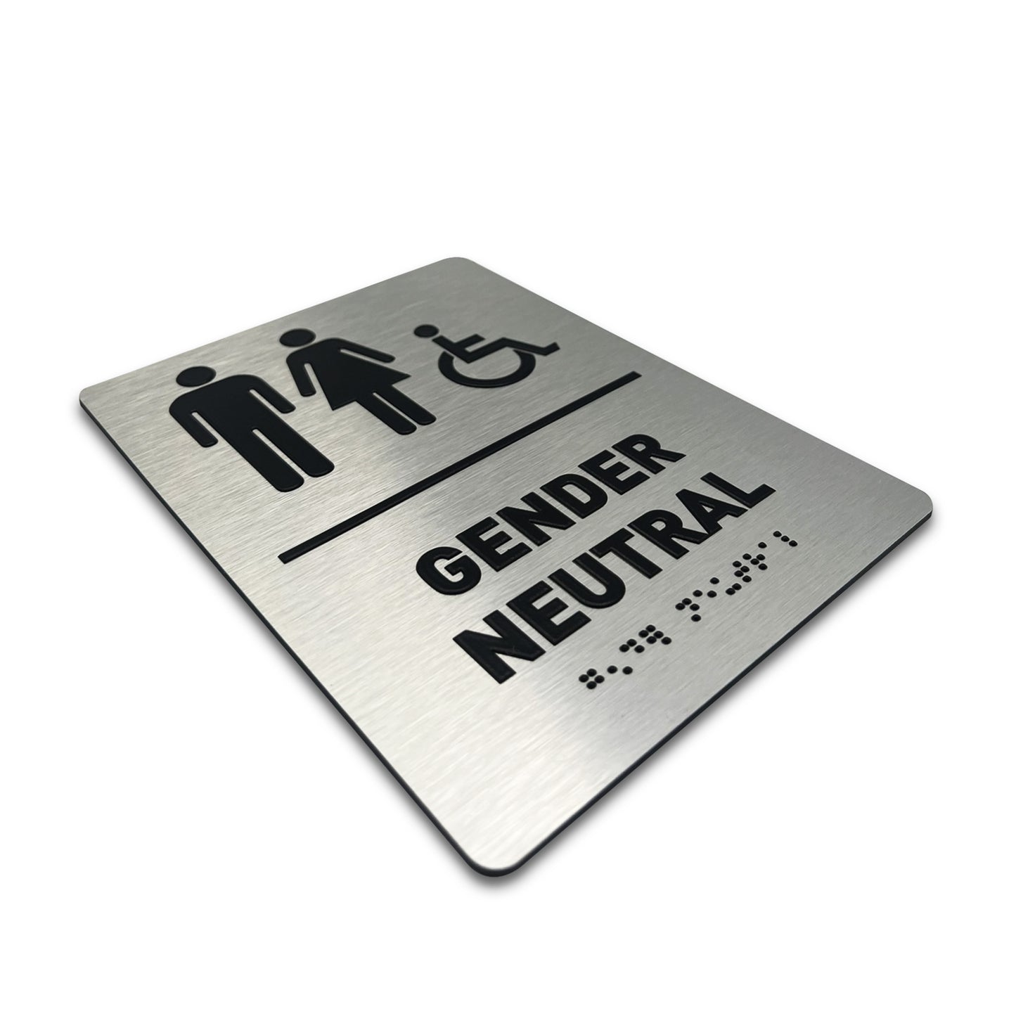 Gender Neutral/Wheelchair - Brushed Aluminum