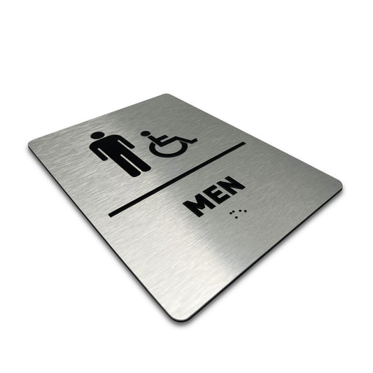 Men/Wheelchair - Brushed Aluminum