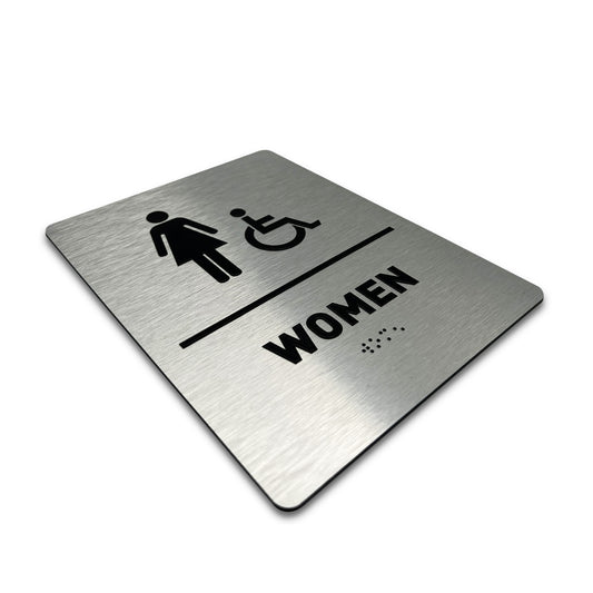 Women/Wheelchair - Brushed Aluminum